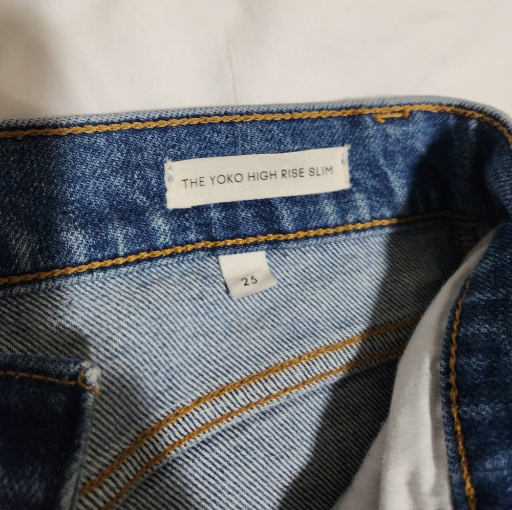 Denim Forum - The Yoko High Rise Slim - Picture 3 of 5